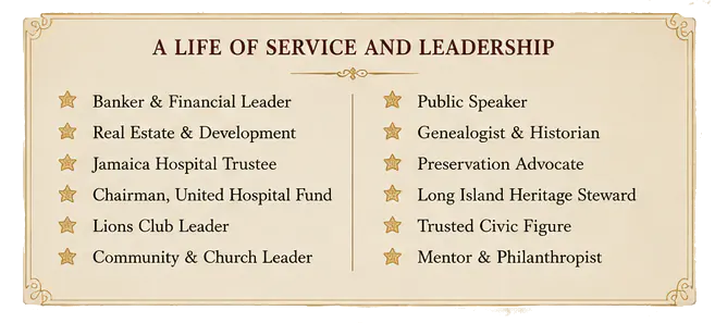 A life of service and leadership